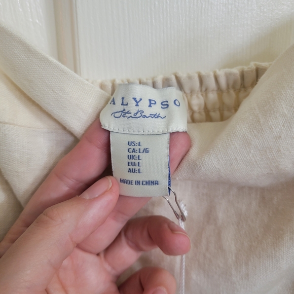 Embroidered Cream Sundress - Picture 6 of 16